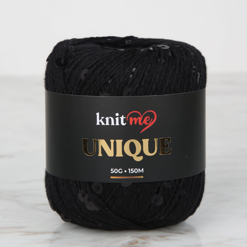 Knitme UNIQUE Siyah El Örgü İpi - 13